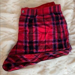 VS Plaid Pajama Shorts